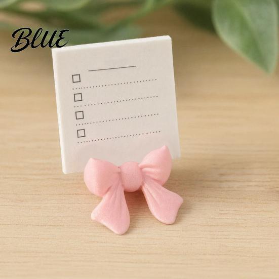 Scene Decoration Bow Photo Stand 3D Printed Mini Decorative Rack