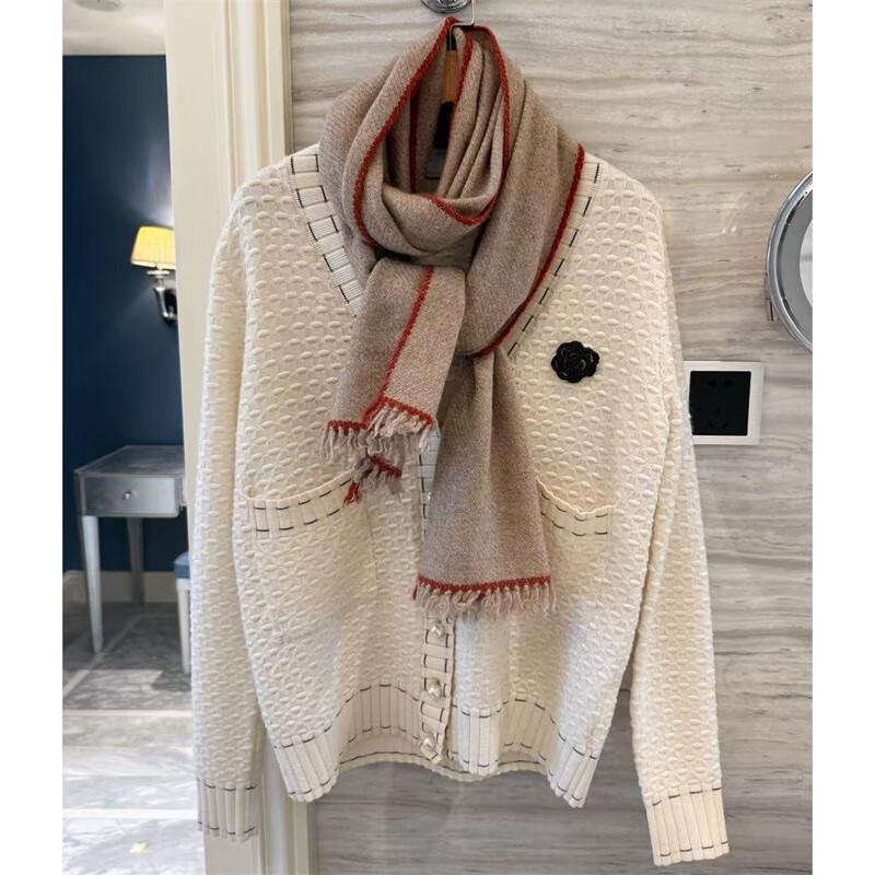 NINA SOLOR Cloud-Soft Cashmere Long Scarf