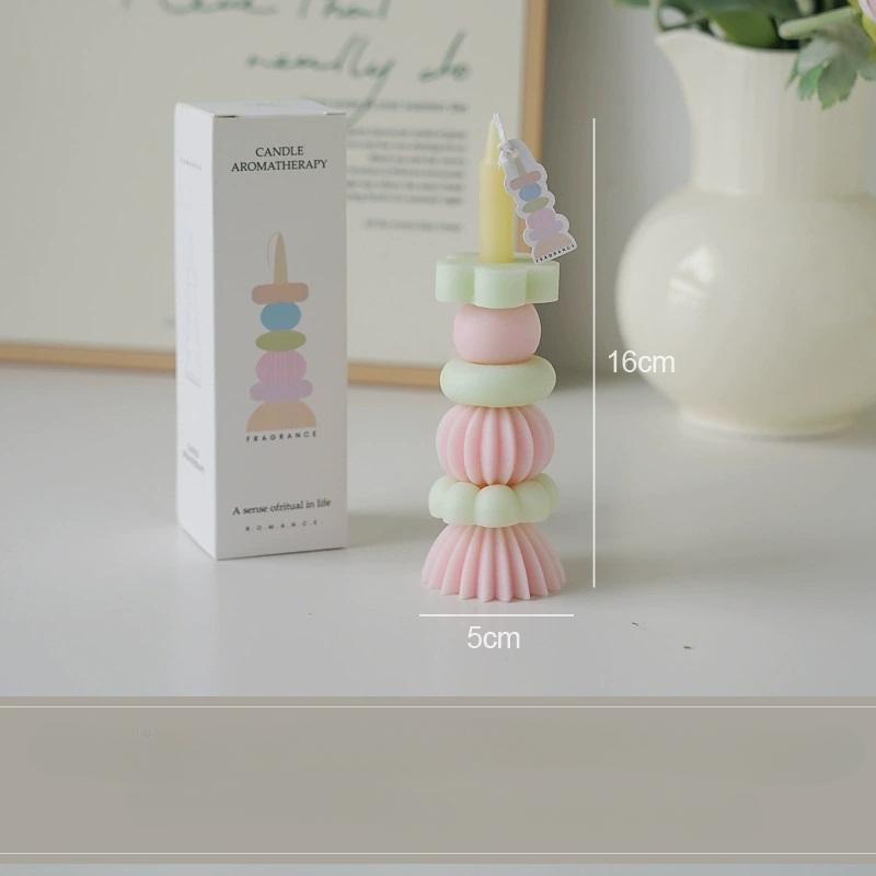 

1 высокая ароматерапевтическая свеча подходит для украшения комнаты, мебели для стола, вечеринок, свадеб, подарков на праздники White Peach Oolong