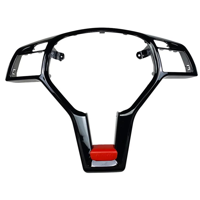 

For Mercedes Benz C E CLA CLASS W204 W212 W117 C172 C218 C63 E63 2012-2014 For AMG Style Car Steering Wheel Frame Trim Cover ABS