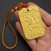 Kui Xing and Big Dipper Hanging Scroll: Grand Vision Fish Leaping Over Dragon Gate Alloy Pendant - Taoist Wen Chang Hanging Ornament Gift