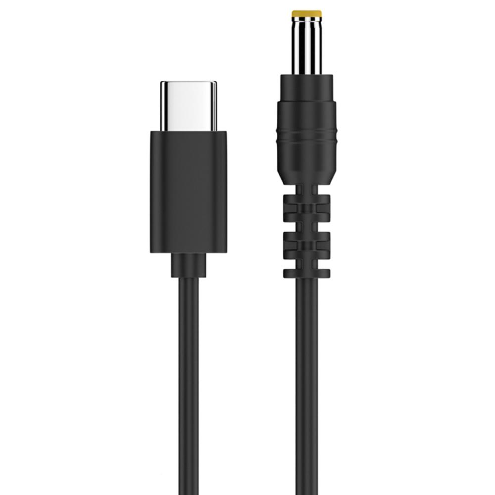 

20V USB-C to DC 5.5x2.5mm Power Adapter Cable PD 65W Charging Cord PVC Shell Type-C Extension Charge Cable As Shown A