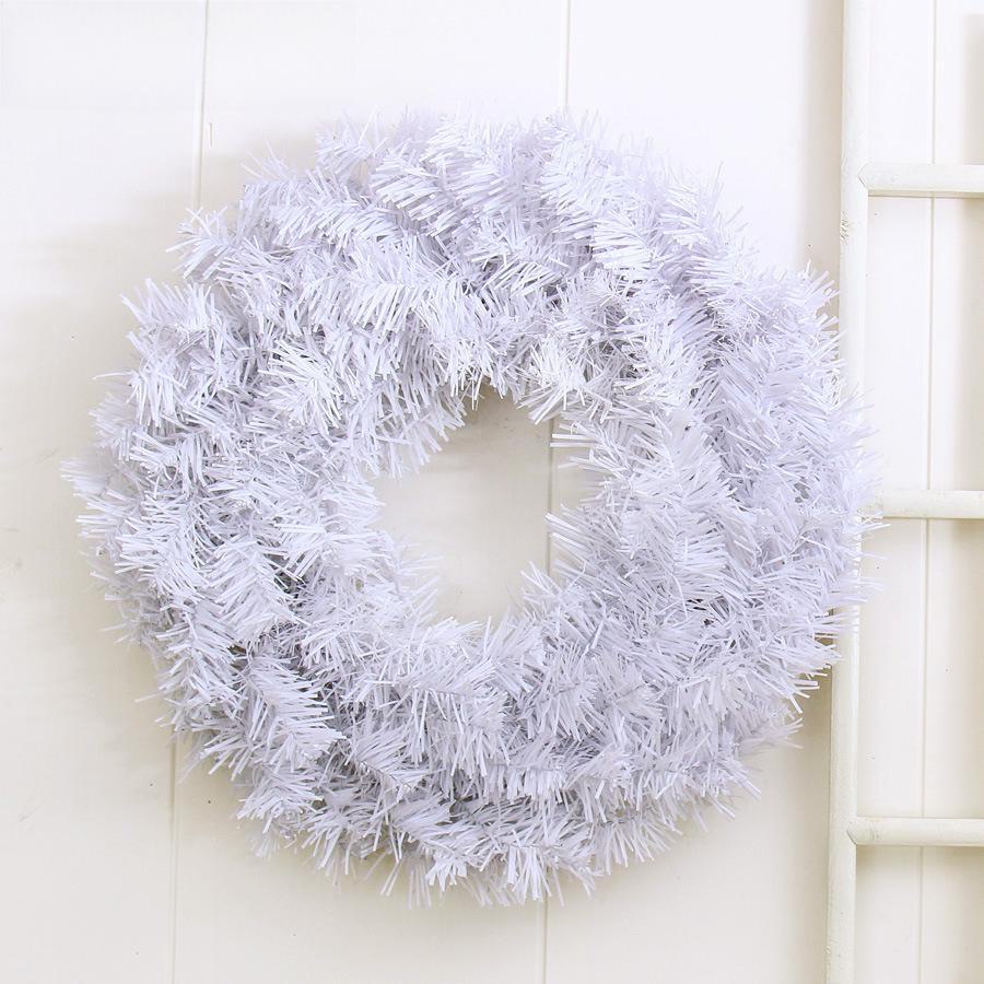 PVC Green Bare Vine Christmas Wreath - Holiday Decoration & Gift