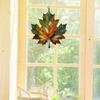 Ahornblatt gefärbt für Fenster Acryl Ahornblätter Hängeornament Herbstblatt Deko für Thanksgiving Herbst Partyzubehör