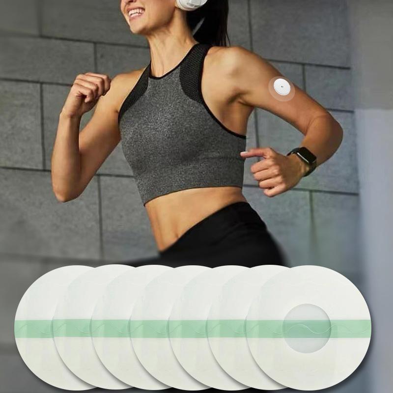 5/10Pcs Invisible Sport Adhesive Fixed Patch Waterproof Sensor Protective Patch Transparent Stretch Adhesive Patch Non-Marking
