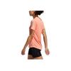 Adidas Own The Run Solid Color Comfortable Short Sleeve T-Shirt Women T-Shirts Pink DZ7250