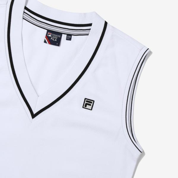 Fila Pique V Neck Vest Dress