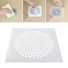 15PCS Disposable Hair Catcher Anti Blocking Nonwoven Fabric Sink Strainer for Bathroom Kitchen