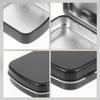 10Pcs Iron Sundries Box Small Tin Container with Lid for Candy Storage Jewelry Craft Supplies Pills Keys Spices Sample
