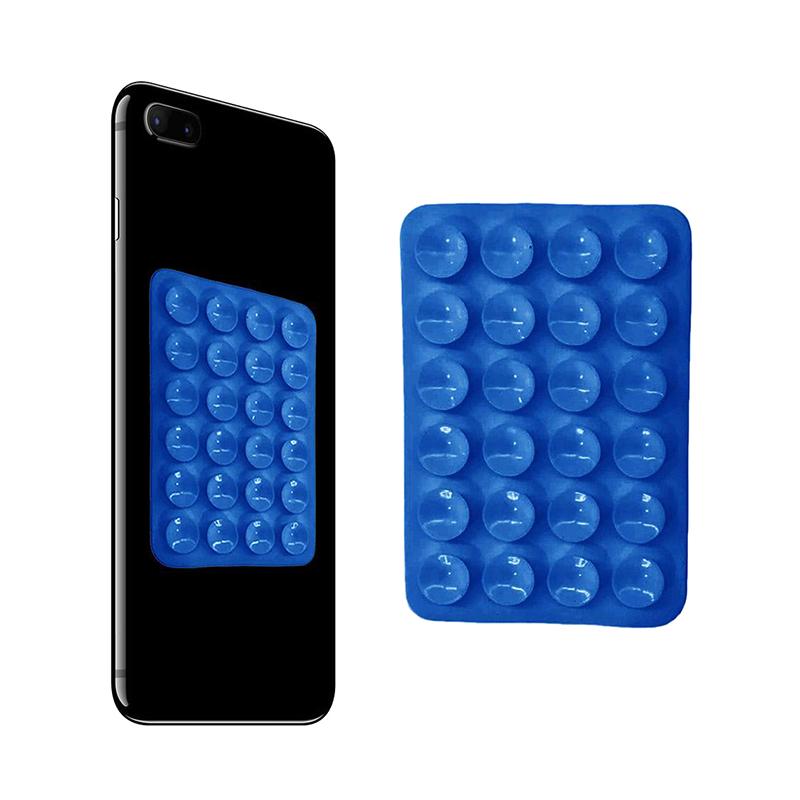 

Двусторонняя силиконовая присоска для мобильного телефона, присоска с клеевой основой из силиконовой резины для фиксированной подкладки синий