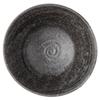 Marui Seito Shigaraki Ware Hechimon Bowl, 950ml Capacity, Black Steel, MR-3-4601