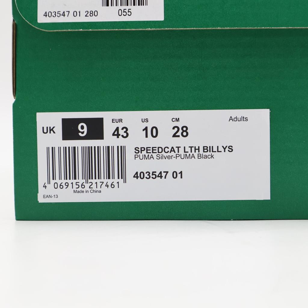 403547-01 Puma Speedcat LTH Puma Silver Puma Black (Men's)