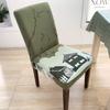 Stretchable Printed Chair Cover Simple Design Home Office Dustproof Elastic Seat Cover for Chairs