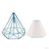 Metal Diamond Bulb Guard Lamp Cage Light Lampshade 12 Colors
