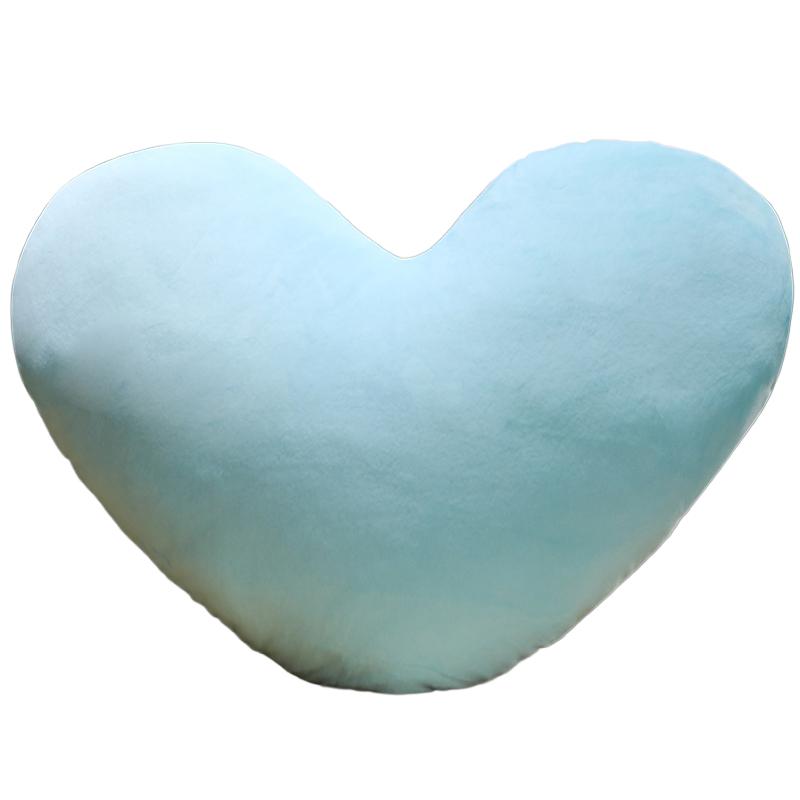 49cm Zoet Pluche Hart Kussen Gevuld Zeg Lief Kleurrijk Pluche Sofa Stoel Decoratie Vriendin Cadeau