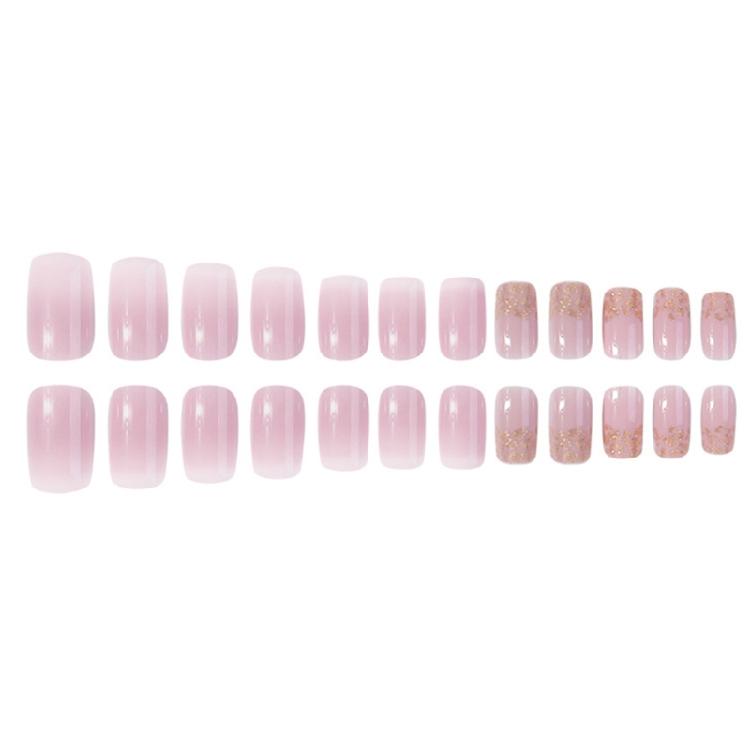 Square Nails Detachable Press On Nails French Artificial Nails False Nails