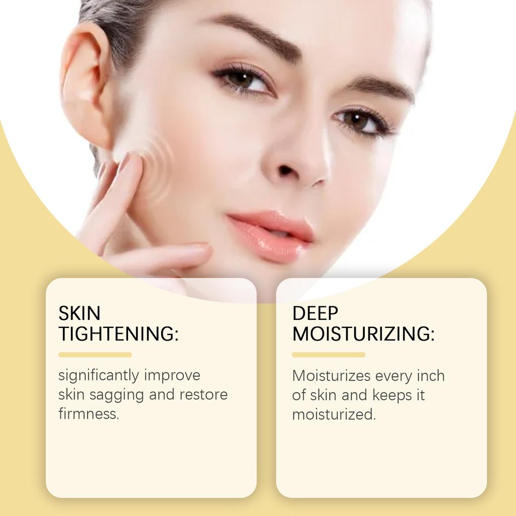 Crema Rassodante Viso al Veleno d'Ape Hoygi Collagen Boosting Trattamento Lifting Antirughe per Pelle Cadente e Linee Sottili
