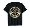 Camiseta retro vintage del equipo de investigación Bigfoot para hombre y mujer