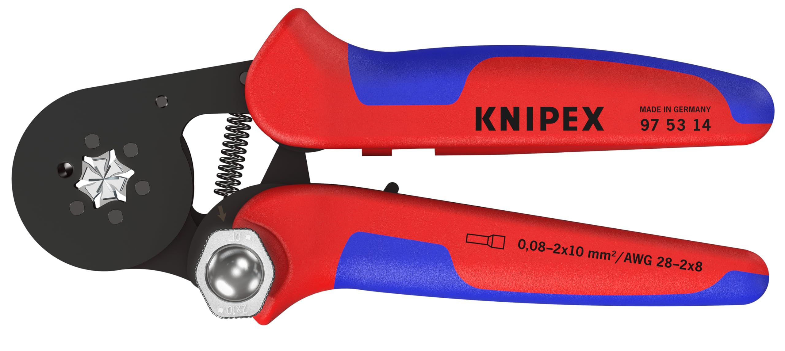

KNIPEX - 97 53 14 Tools - Crimping Pliers, Self-Adjusting (975314)