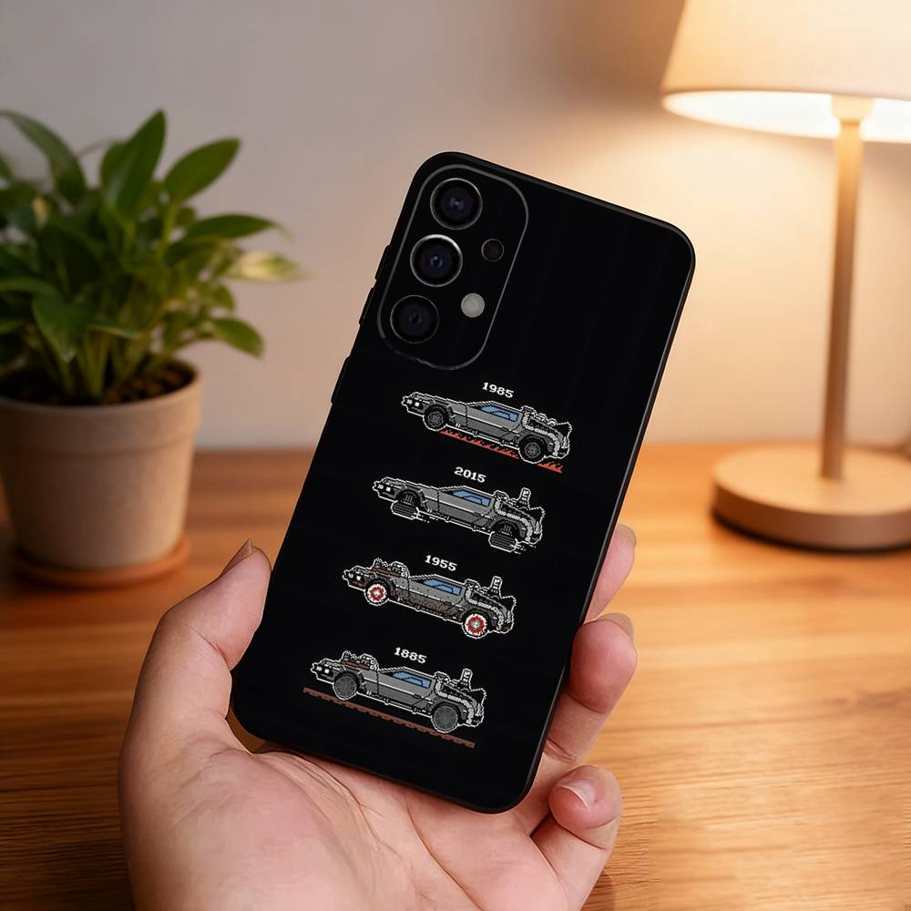 Movie Back To The F-Future Phone Case For Samsung S25,S24,S21,S22,S23,S30,Ultra,S20,Plus,Fe,Lite,5G Black Cover