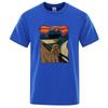 Summer Men's High-quality T-shirt Short-sleeved Printed Casual Loose Men's T-shirt O-neck Men's T-shirt