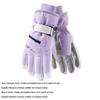 Windproof Skiing Gloves for Men Waterproof Sports Cycling Motocycle Gloves Thickened Touch-screen Snowboard Gloves Winter