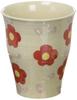 CtoC ARITA X New Yunomi Natural Flower Made In Arita 902720 Multi-Color Teacup, 8.2 9.2cm, 240cc, (Red), Design, Japan, Ware,