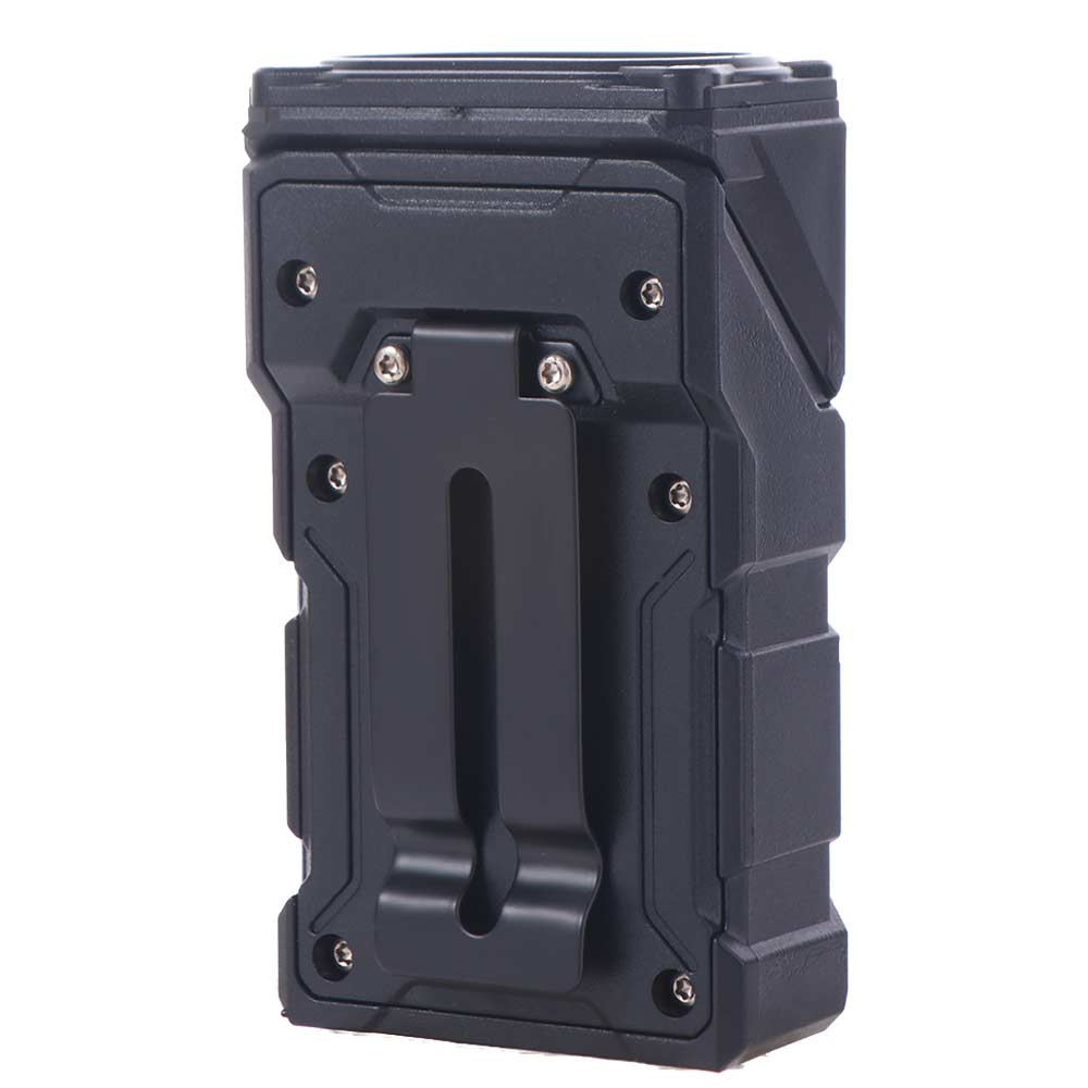 LED Portable Work Light USB Rechargeable Hat Clip Light Portable Keychain Flashlight Outdoor