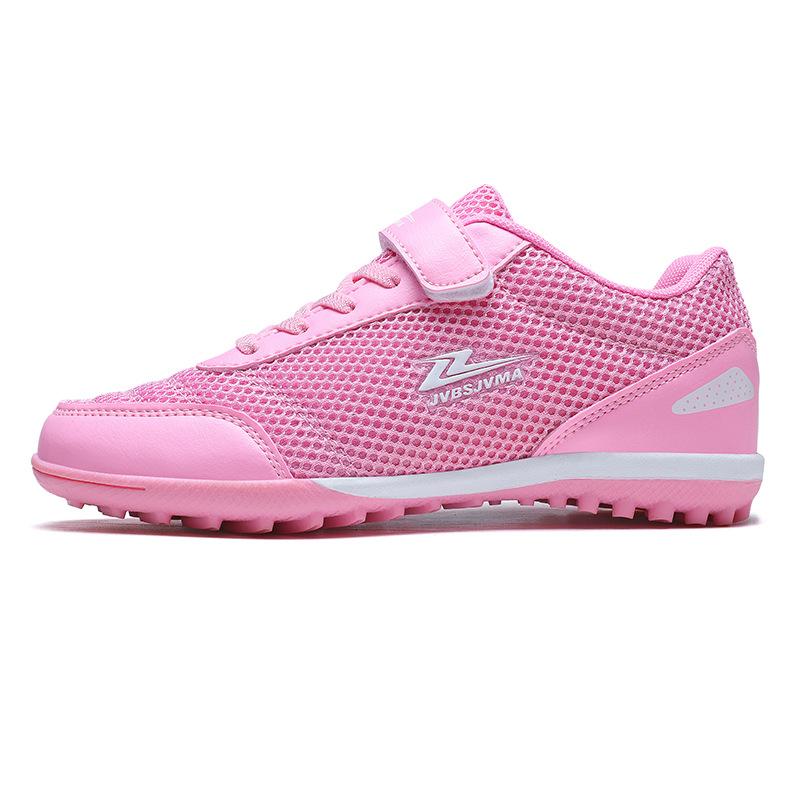 Adult Football Shoes Youth Football Shoes Student Men S And Women S Football Shoes Ag Spikes 28 розовый