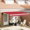 VidaXL Replacement Awning Fabric for 4x3 M Frame Red 42000630