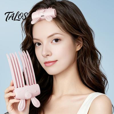 Kabelloses Haarstyling-Werkzeug, 1/2 Stück, beheizter Volumen-Clip, kabelloser Wurzel-Lifting-Kamm mit 2 tragbaren Hitzeeinstellungen, USB-aufladbarer Volumengebungs-Clip