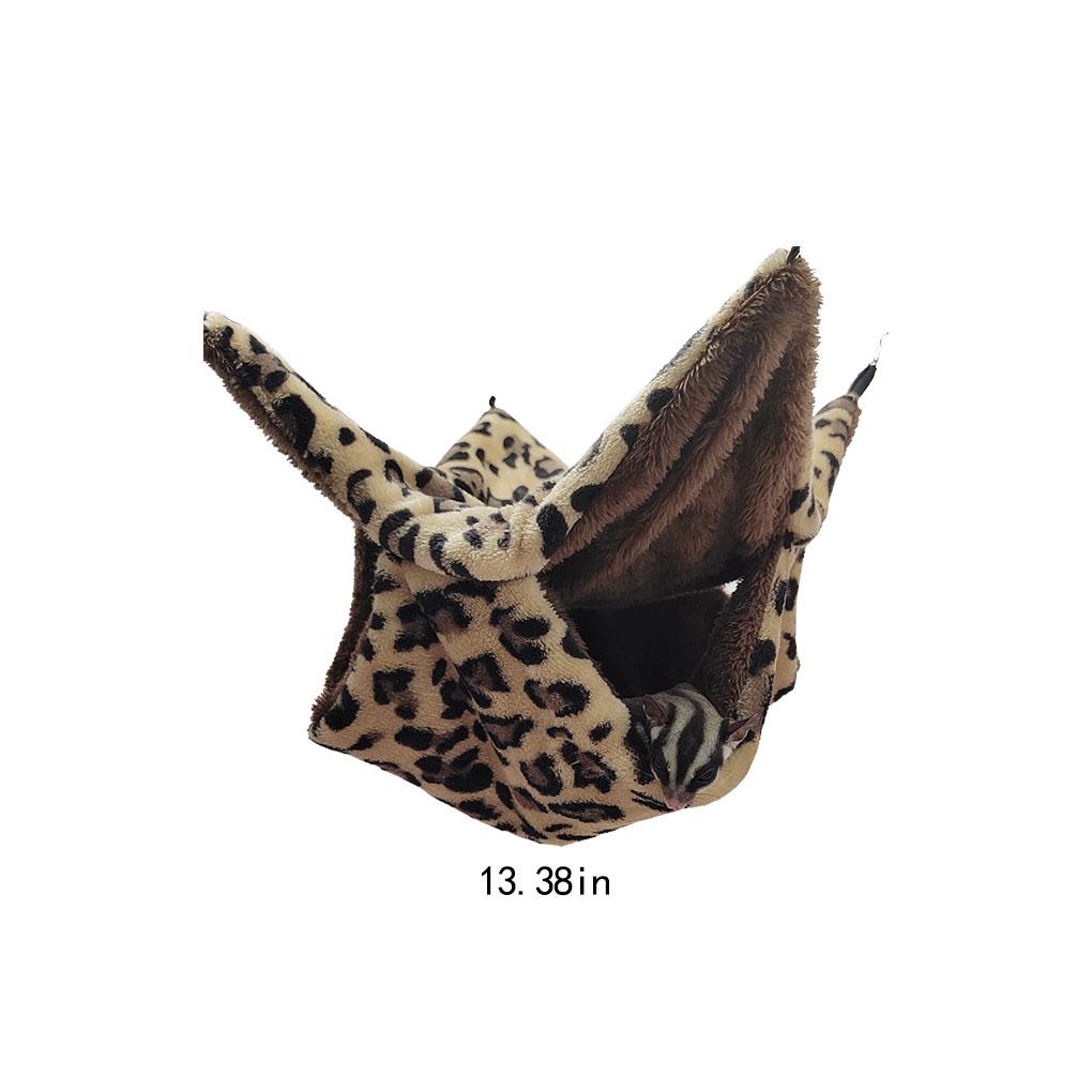 Ratten Hängematte Hängendes Doppelbett Tierkäfige Haus für Ratten Multifunktionell Vlies Süßes Geschenk Haustierzubehör