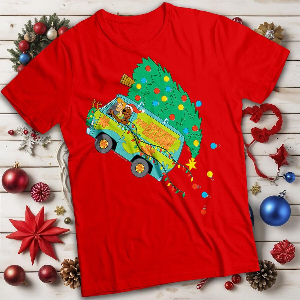 Ugly Unisexs And Unisexs Scooby Doo Mystery Machine Christmas Tshirt Tee Mc S