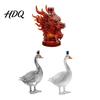 Bar Cabinet Decoration 3D Animal Whiskey Decanter 350ml Decorative Bottle Glass Bird Liquor Decanter Artistic for Wine Spirits Home Decor
