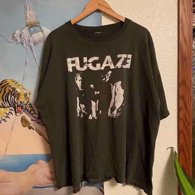 vintage fugazi t shirt band shirt reprint unisex tee shirt Reprint S-5XL M