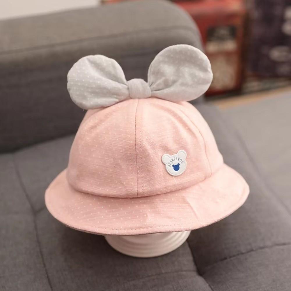 Cotton Baby Hat Breathable Kids Sun Hat Cute Children Bucket Hat  Summer