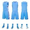 Breathable Sweat-Wicking Basketball Uniform Set for Adults & Children with Customizable Jerseys