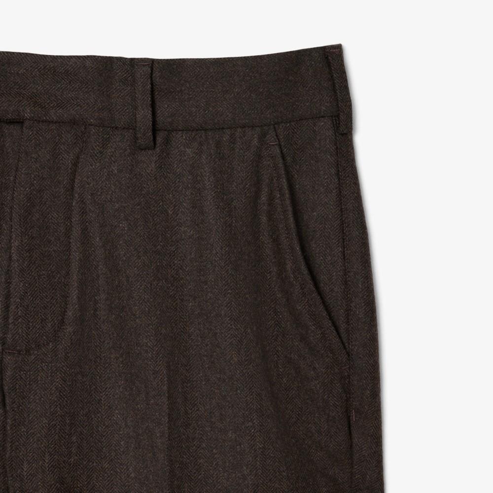 [Lacoste] Men's Straight Fit Wool Pants HH9228-55NZCY