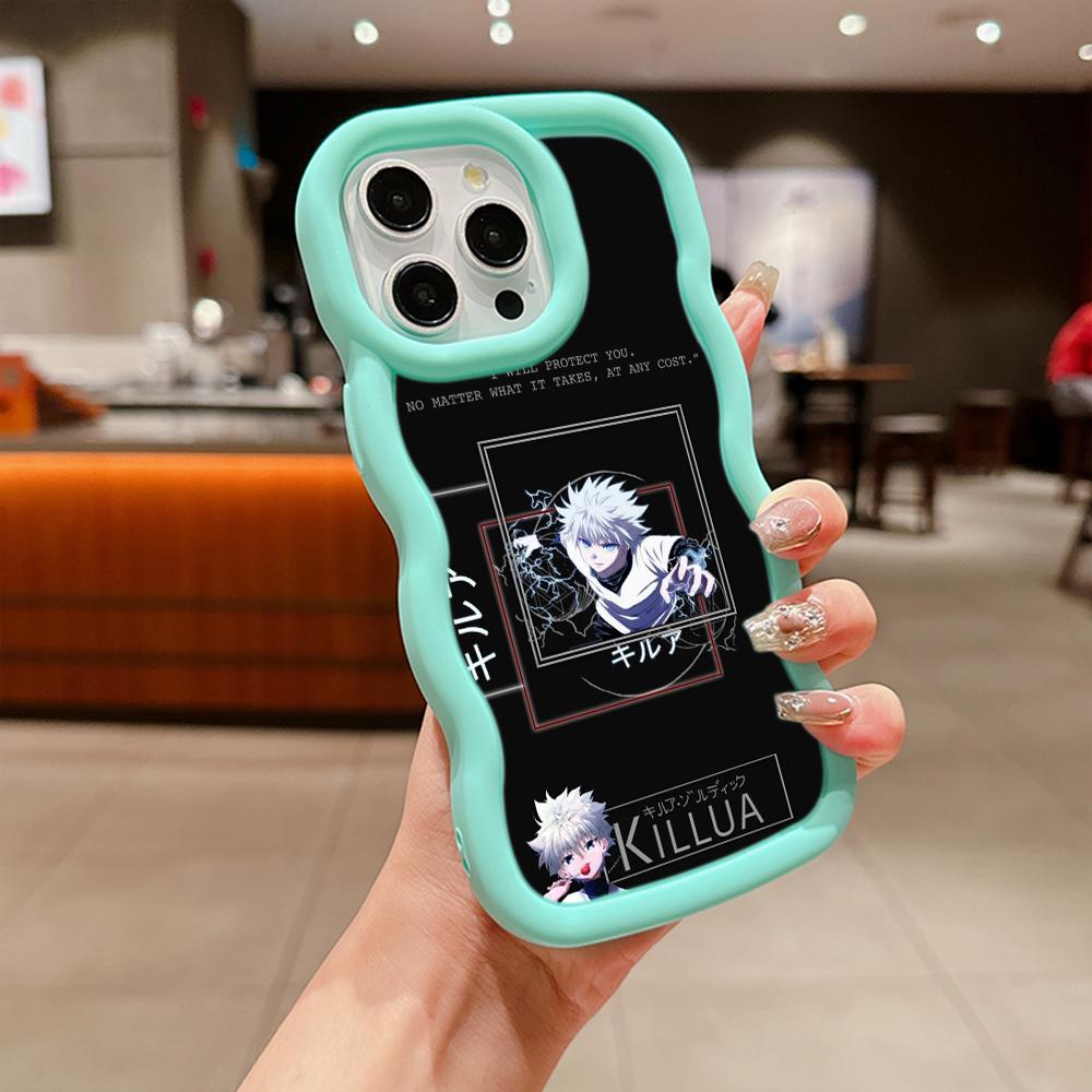 Ae82 Hunter X Hunter Anime Art Huse de protecție pentru telefon pentru Samsung S24 Plus S23 Ultra A14 A55 A06 Honor X9b Motorola OnePlus Big Wave TPU Husă din spate