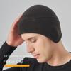Slouchy Running Cycling Cap Warm Earmuffs Riding Hat Winter Beanie Hat  for Men Women