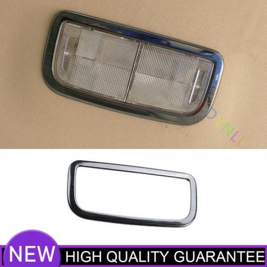 Rear Reading Lamp Frame Cover Trim For Honda Accord 8th 2008-2013 Black Titanium