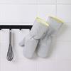 Gants d'Évier Épais Argentés: Outil de récurage de cuisine durable, multifonctionnel, résistant à l'huile, imperméable