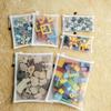 1/3/6PCS Storage Bag Mesh ZipperToy Building Block Puzzle Sub-package Children Particle Zipper Transparent Finishing Storage