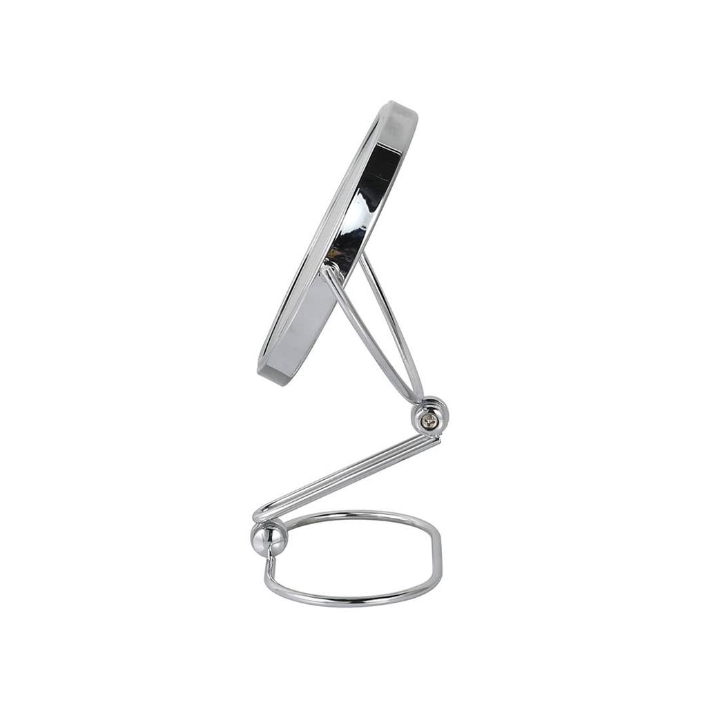 Dulton Swing Stand Mirror 170mm 140mm Arm 3x G755-904, Silver, Diameter, Length, Magnification, Single-Sided