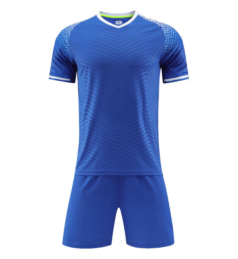 Soccer Uniform Set Men'S And Women'S Summer Game Team Training Uniforms For Children Adults Short Sleeve Sports Team Uniforms 6321 Quick Drying