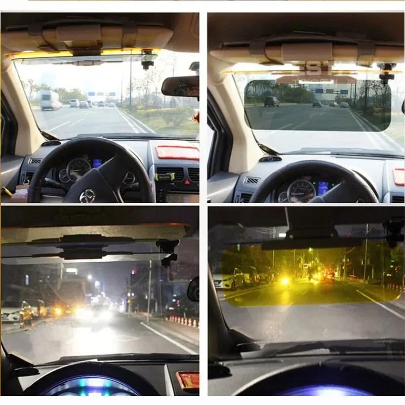 Universal Car Goggle Anti-UV Day And Night Dual-Use Car Sun Visor Shield Anti-Glare Polarized Sun Blocker Driving Mirror Shield