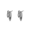 Women's High-End Metal Water Drop Stud Earrings - Unique Summer Trendy Design