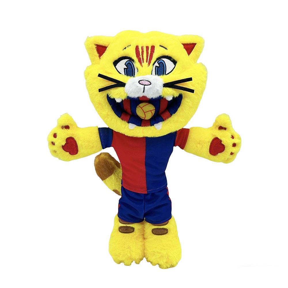 New 31CM Football Mascot Cat Plush Toy Football Plush Cat Mascot Football Cat Plush Toy The Bunny Doll Stuffed Animal Soft Toy