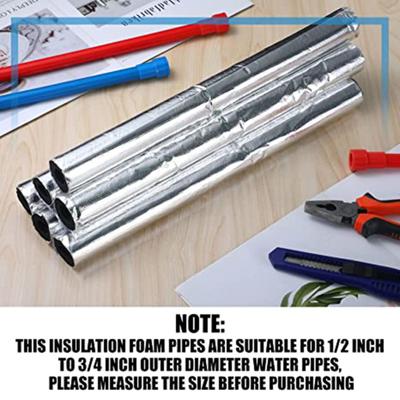 Foam Tube Self-adhesive Anti-cracking Antifreeze Flame Retardant Pipe Thickening Insulation Sleeve for Outdoor