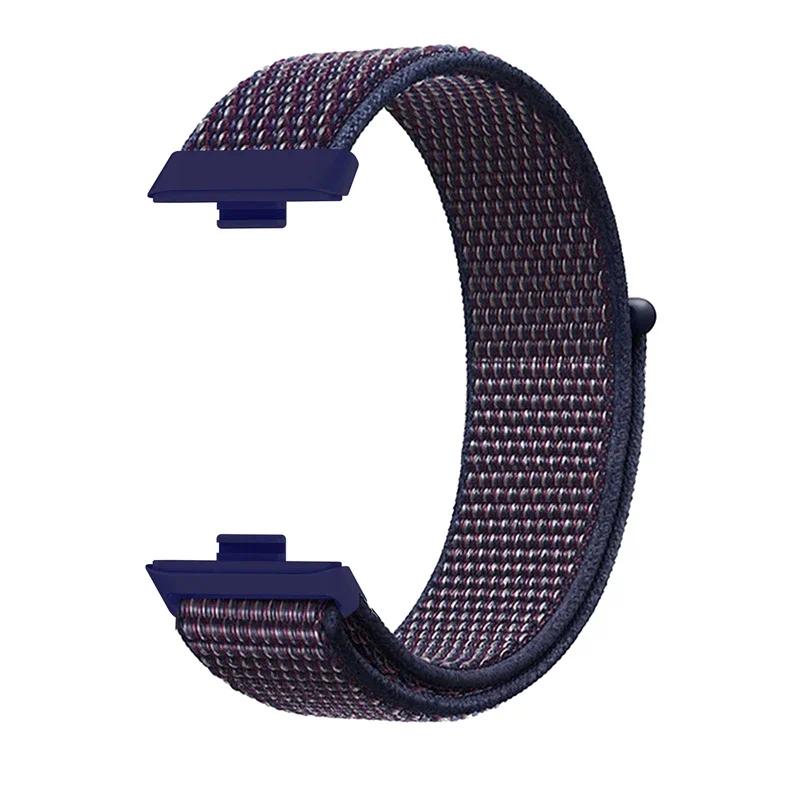 Nylon-Gewebeband für Huawei Watch Fit 4 Fit 4Pro Sport-Loop-Armband Austauschbares Armband für Huawei Fit 3 Zubehör